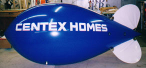 Advertising Blimp - 11ft. Centex Homes logo